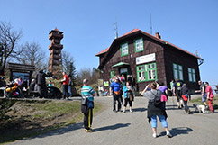 Turistická chata na Velkém Javorníku, Beskydy