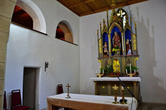 Interiér kostela sv. Kateřiny